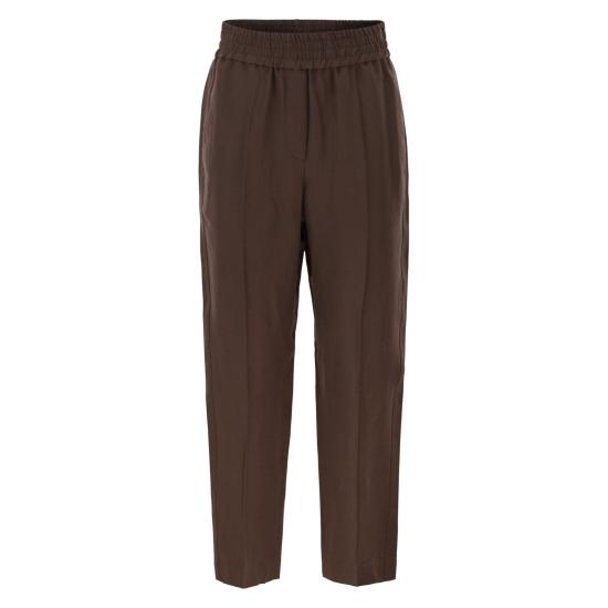 26SS 브루넬로 쿠치넬리 스트레이트 팬츠 MH126P7197 BROWN