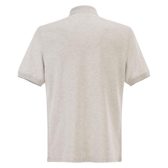 26SS 브루넬로 쿠치넬리 피케 폴로 셔츠 ME8548788 PEARL - BRUNELLO CUCINELLI