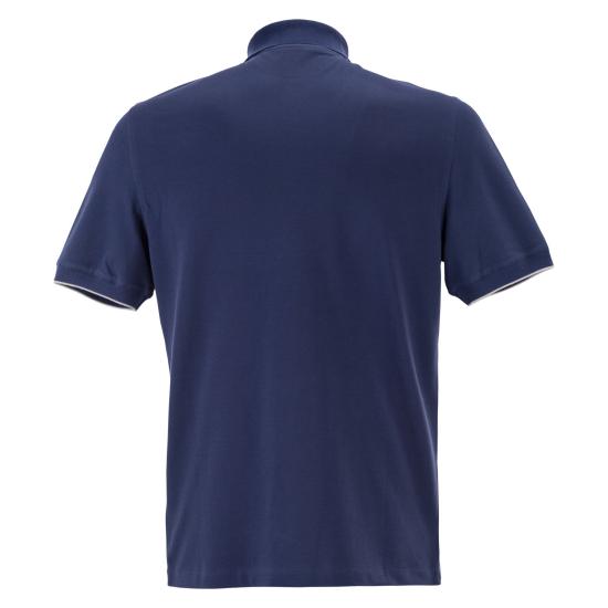 26SS 브루넬로 쿠치넬리 피케 폴로 셔츠 ME8548788 BLUETTE - BRUNELLO CUCINELLI