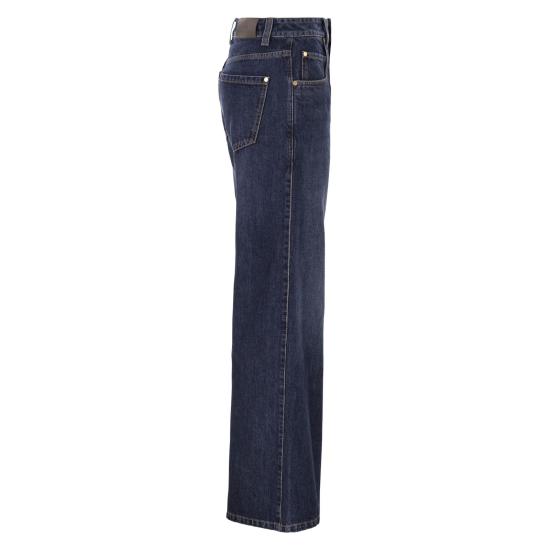 26SS 브루넬로 쿠치넬리 데님 팬츠 MA095P4050 DARK DENIM - BRUNELLO CUCINELLI