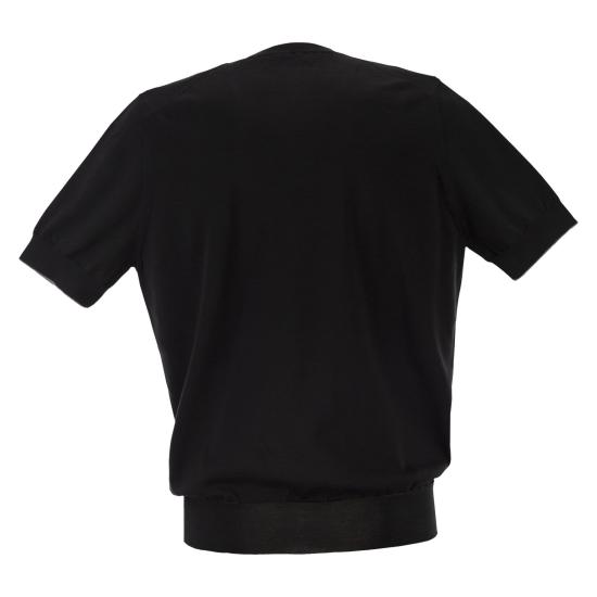 26SS 브루넬로 쿠치넬리 코튼 티셔츠 M29805200 BLACK - BRUNELLO CUCINELLI