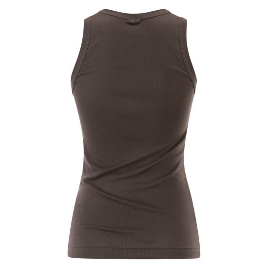 26SS 브루넬로 쿠치넬리 폴로 티셔츠 M0TC8FX230 DARK BROWN - BRUNELLO CUCINELLI