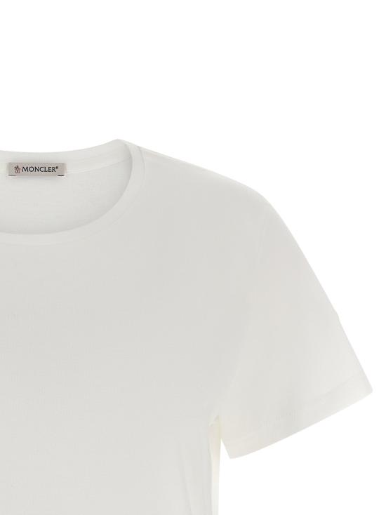26SS 몽클레어 반팔 티셔츠 L10938C73200V8058 033 BIANCO - MONCLER