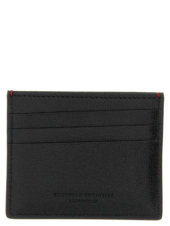 26SS 브루넬로 쿠치넬리 명함지갑 MWRLBU434C101 Black - BRUNELLO CUCINELLI