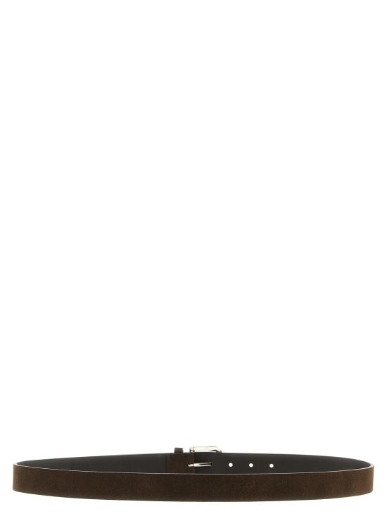 26SS 브루넬로 쿠치넬리 가죽 벨트 MAUGP317C7284 Brown - BRUNELLO CUCINELLI