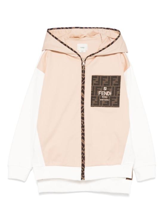 25FW [키즈] 펜디 트레이닝 상의 JMH182 ADEHF1P2P Beige