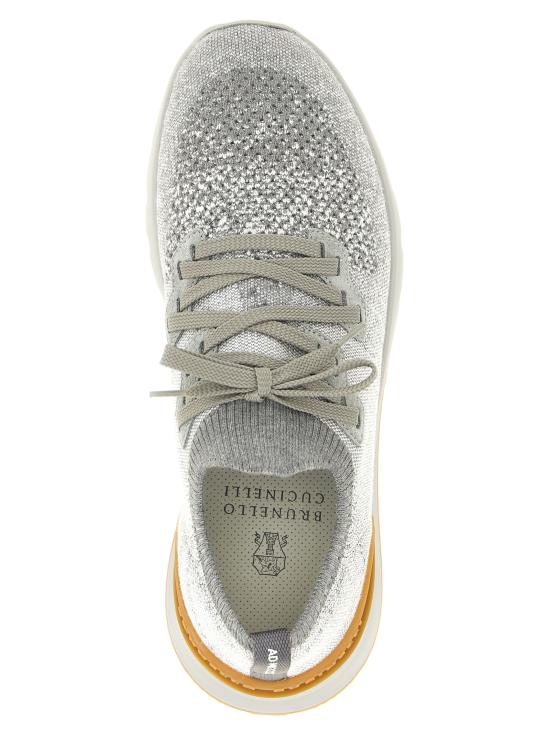 26SS 브루넬로 쿠치넬리 시네 니트 러너 MZUKISO250CJN33 Gray - BRUNELLO CUCINELLI