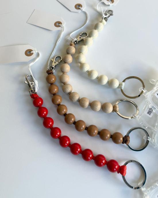  이나세이파트 키링 이나 세이파르트 빅 비드 폰 손목 지갑