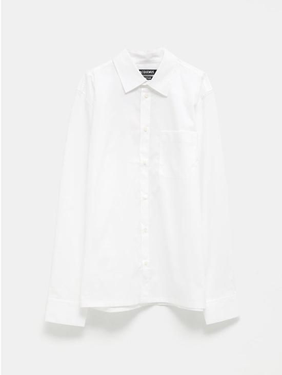 26SS 자크뮈스 긴팔 셔츠 SHM00064BW00291 100 White