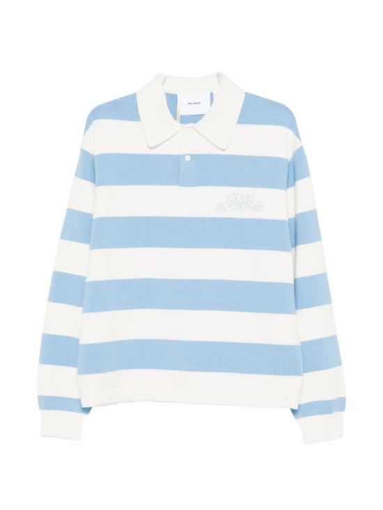 26SS 악셀 아리가토 폴로 티셔츠 A3947004 WLB Clear Blue