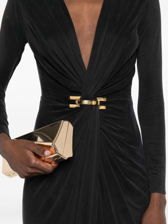 26SS 엘리자베타프랜치 미디 원피스 ABR2961E2 110 Black - ELISABETTA FRANCHI