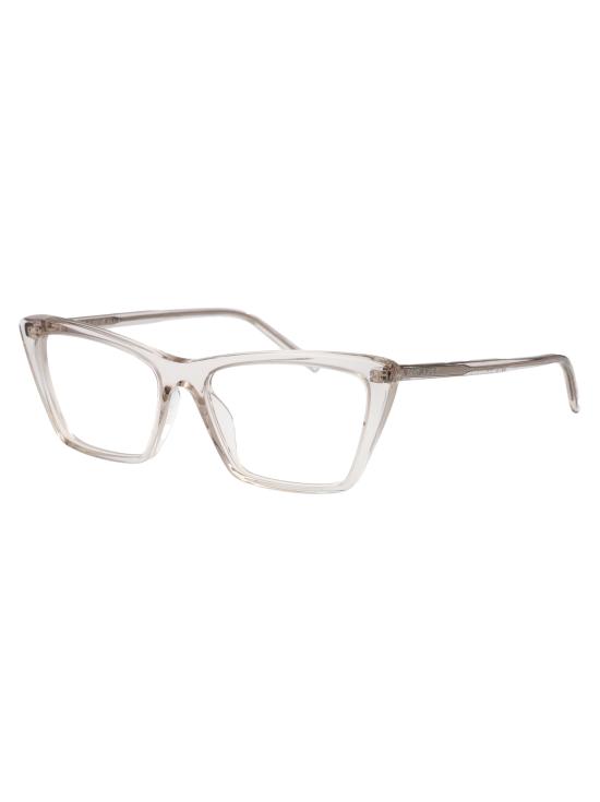 25FW 생로랑 안경 SL 737 MICA THIN OPT 004 beige - SAINT LAURENT