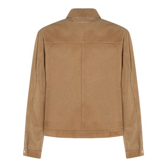 26SS MM6 메종마르지엘라 자켓 SH0AM0078M30050123 Brown - MM6 MAISON MARGIELA