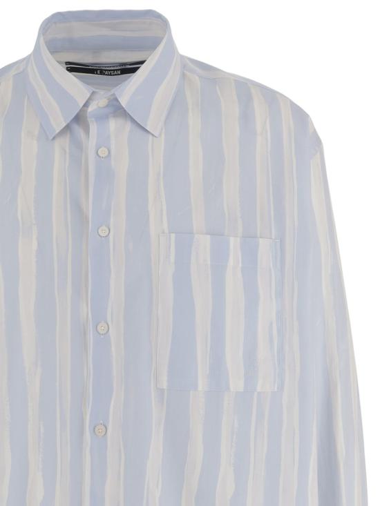 26SS 자크뮈스 긴팔 셔츠 SHM00605AW006913GT White - JACQUEMUS