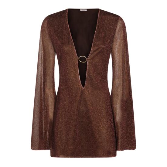 26SS 오세리 숏 원피스 LYF246CHOCOLATE Black