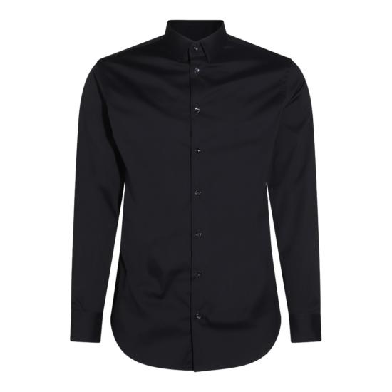 26SS 조르지오 아르마니 긴팔 셔츠 GM000056TE11184UB109 Black