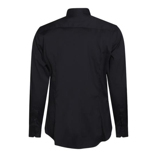 26SS 조르지오 아르마니 긴팔 셔츠 GM000056TE11184UB109 Black - GIORGIO ARMANI