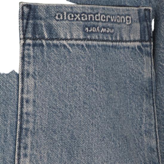 26SS 알렉산더 왕 데님 자켓 4DC1261976400C Blue - ALEXANDER WANG