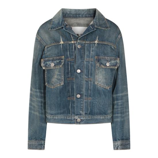 25FW 마르지엘라 데님 자켓 S29AM0404M30037961 Grey