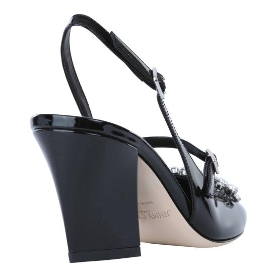 25FW 지미추 힐/펌프스 BELINDASB70PAT010003 Black - JIMMY CHOO