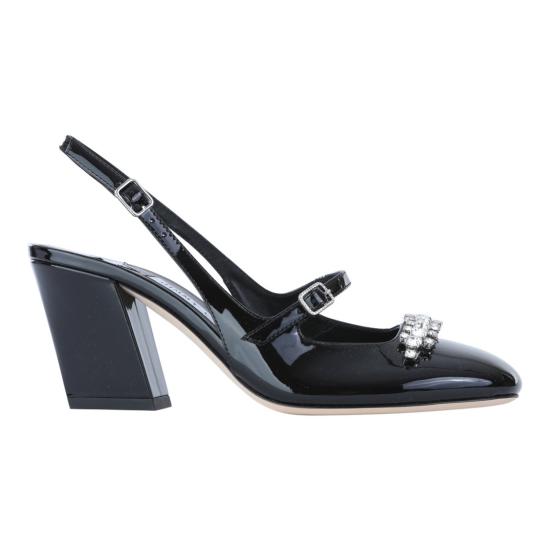 25FW 지미추 힐/펌프스 BELINDASB70PAT010003 Black