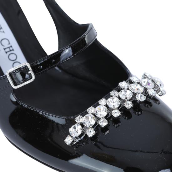25FW 지미추 힐/펌프스 BELINDASB70PAT010003 Black - JIMMY CHOO