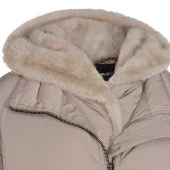 25FW 루 안드레아 코트 YZ204050LUW5MAT2TAUPE Neutrals - LOU ANDREA