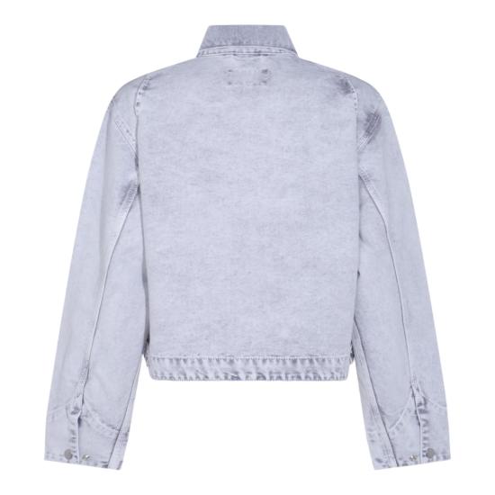 25FW 칼하트 WIP 데님 자켓 I03557000E5F White - CARHARTT WIP