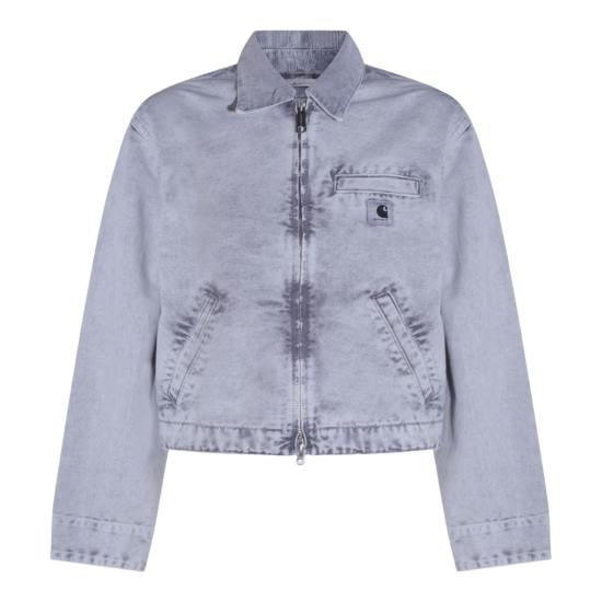 25FW 칼하트 WIP 데님 자켓 I03557000E5F White