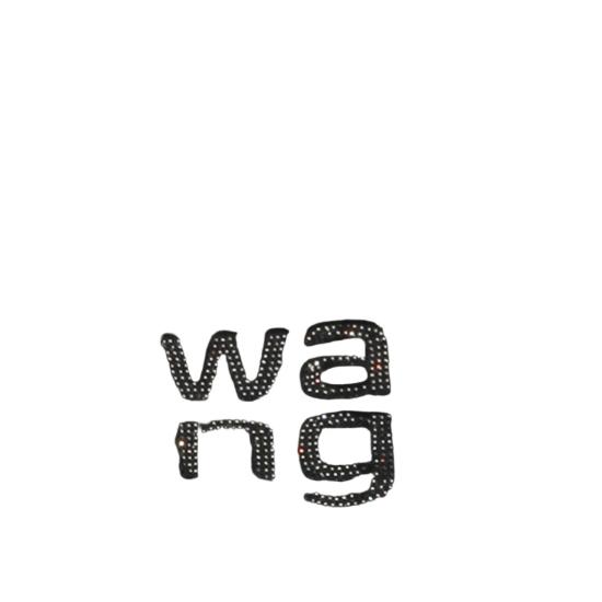 26SS 알렉산더 왕 반팔 티셔츠 4CC1261221011 Black - ALEXANDER WANG