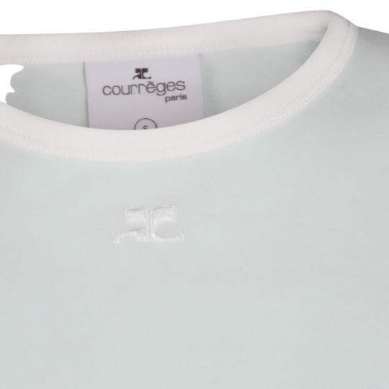 26SS 쿠레쥬 반팔 티셔츠 125JTS017JS0203B216 White - COURREGES