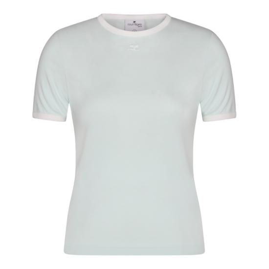 26SS 쿠레쥬 반팔 티셔츠 125JTS017JS0203B216 White