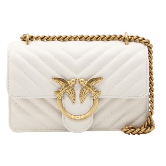 26SS 핑코 숄더백 100074A0GKZ14Q White