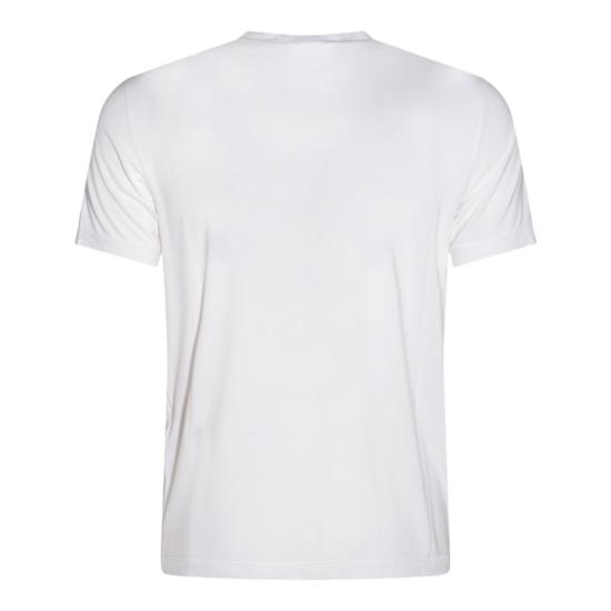 26SS 조르지오 아르마니 반팔 티셔츠 6GST56SJP4ZU090 White - GIORGIO ARMANI