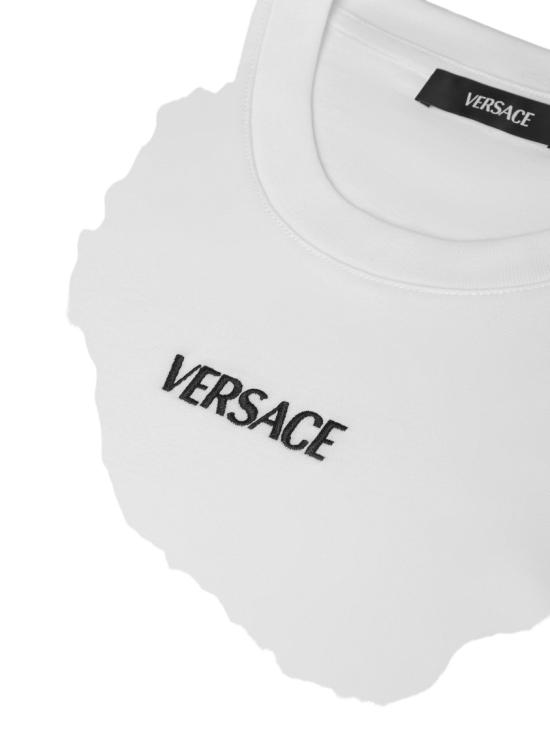 26SS 베르사체 반팔 티셔츠 10139441A164551W000 White - VERSACE