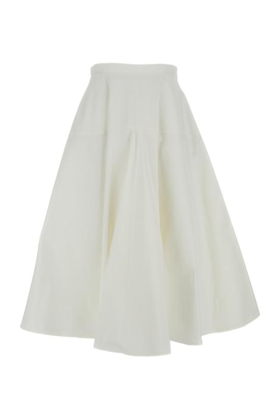 26SS Mantù 롱 스커트 AG2002G17S26101 White - MANTU