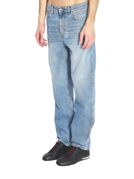26SS 구찌 슬림 핏 코튼 데님 팬츠 844629XDDD24009 Blue