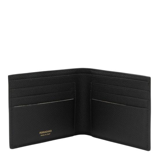 26SS 살바토레 페라가모 간치니 반지갑 775644661451001 Black - SALVATORE FERRAGAMO