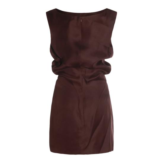 25FW 케이트 미디 원피스 55163002599 Black - KHAITE