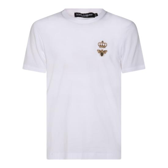 26SS 돌체앤가바나 반팔 티셔츠 G8PV1ZG7WUQW0800 White