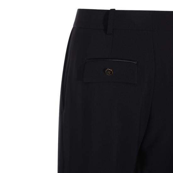 25FW 엘리자베타프랜치 스트레이트 팬츠 PA12556E2110 Black - ELISABETTA FRANCHI