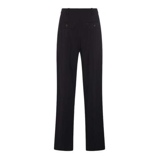 25FW 엘리자베타프랜치 스트레이트 팬츠 PA12556E2110 Black - ELISABETTA FRANCHI