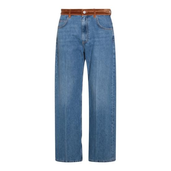25FW 마르니 데님 팬츠 PUJU0320QSUSCY4400B96 Blue