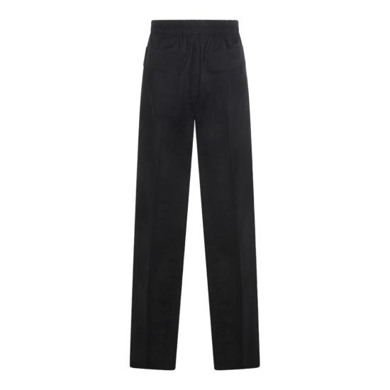 26SS 릭 오웬스 스트레이트 팬츠 RP01F6325WG09 Black - RICK OWENS