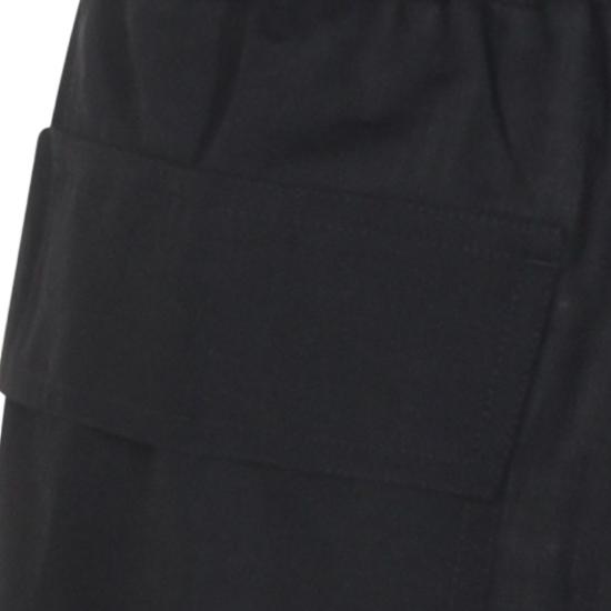 26SS 릭 오웬스 스트레이트 팬츠 RP01F6325WG09 Black - RICK OWENS