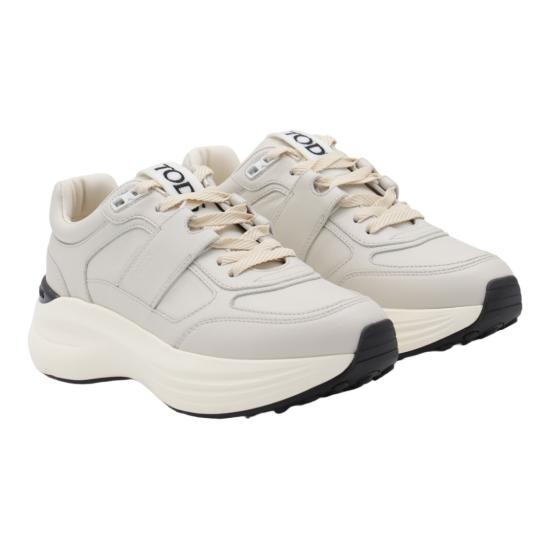 25FW 토즈 레더 스니커즈 XXW81L0JP40JUSB009 Grey - TODS