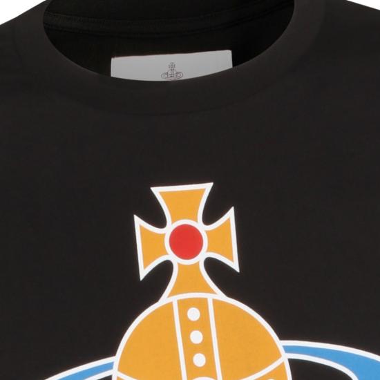 26SS 비비안웨스트우드 반팔 티셔츠 3G01004SJ001MN401 Black - VIVIENNE WESTWOOD