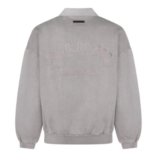 26SS 피어오브갓 폴로 티셔츠 192HO252041F Grey - FEAR OF GOD