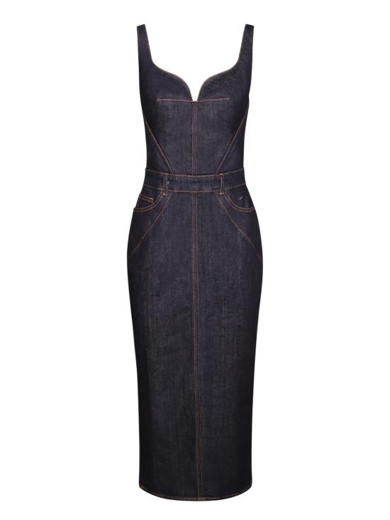 26SS 지방시 미디 원피스 BW22RX517 S401 401 Blue