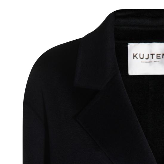 25FW 쿠즈텡 코트 F444680 Black - KUJTEN